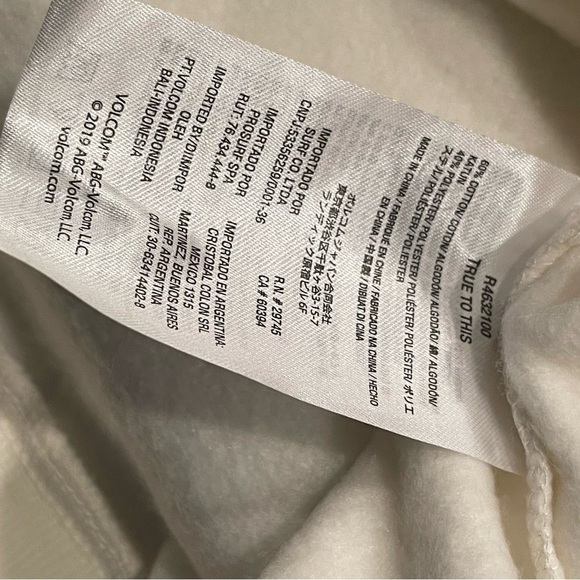 Cream Sweatshirt with Blue Floral Embroidery - Picture 6 of 6